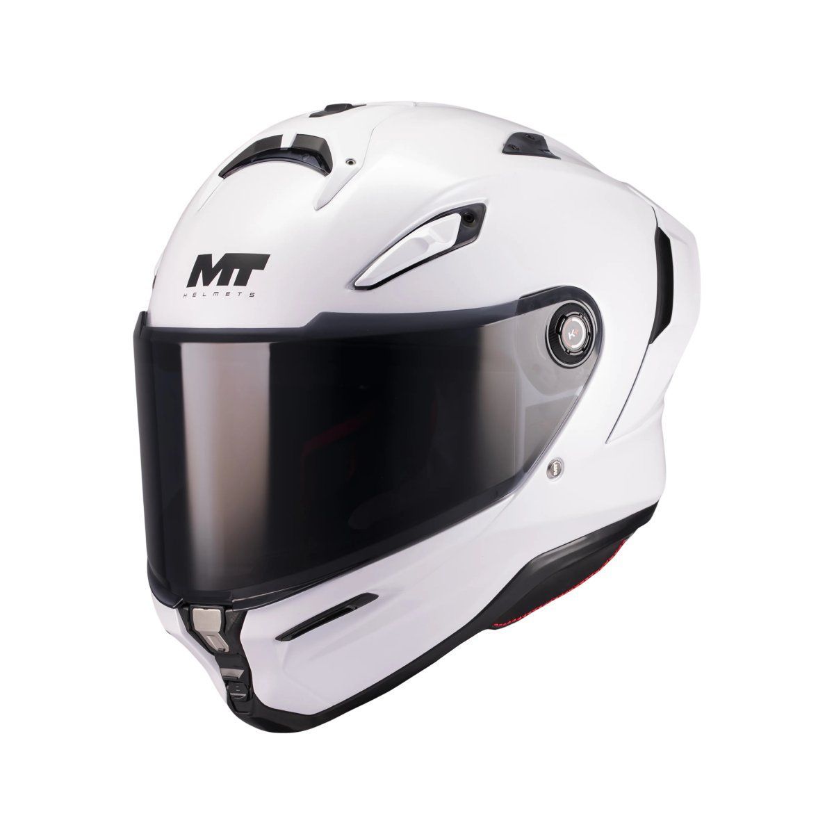 Casco integral MT Helmets KRE 2 Pure A0 Gloss Casco integral MT Helmets KRE 2 Pure A0 Gloss