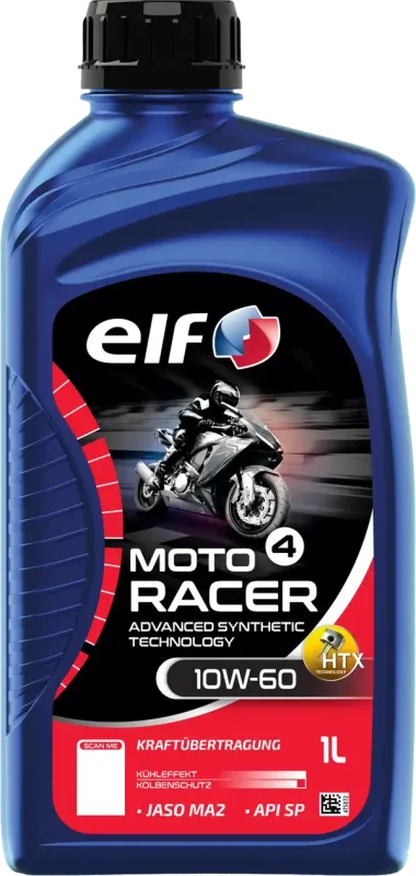 Elf Aceite ADV SYN Moto 4 Racer 10W-60 1l Elf Aceite ADV SYN Moto 4 Racer 10W-60 1l