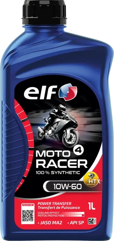 Elf Aceite SYN Moto 4 Racer 10W-60 1l Elf Aceite SYN Moto 4 Racer 10W-60 1l