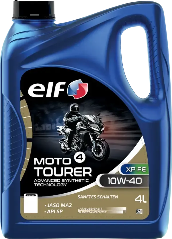 Elf Aceite DE ADV SYN Moto 4 Tourer XP FE 10W-40