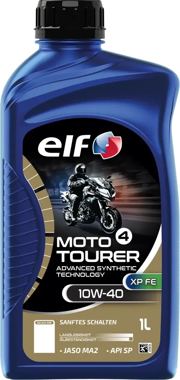 Elf Aceite DE ADV SYN Moto 4 Tourer XP FE 10W-40 1l
