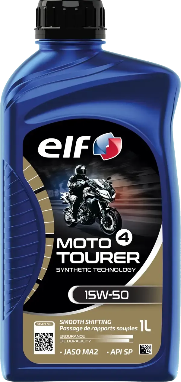 Elf Aceite Moto 4 Tourer 15W-50 SYN TECH 1l