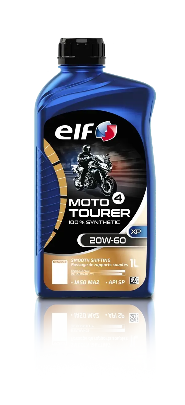 Elf Aceite Moto 4 Tourer XP 20W-60 SYN 1l