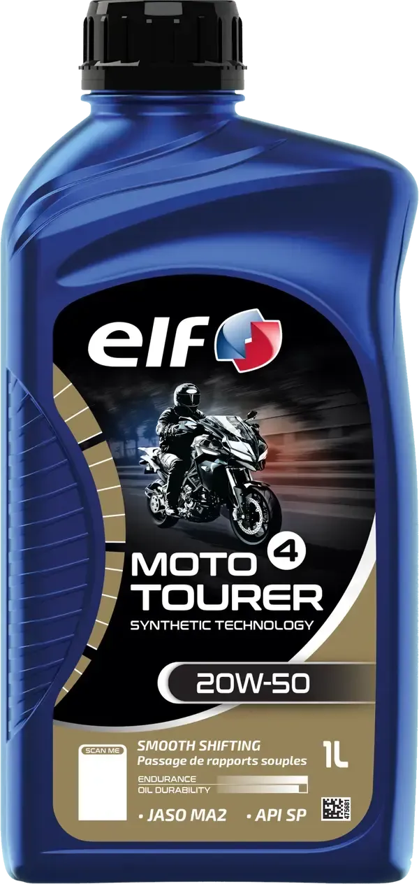 Elf Aceite Moto 4 Tourer 20W-50 SYN TECH 1l