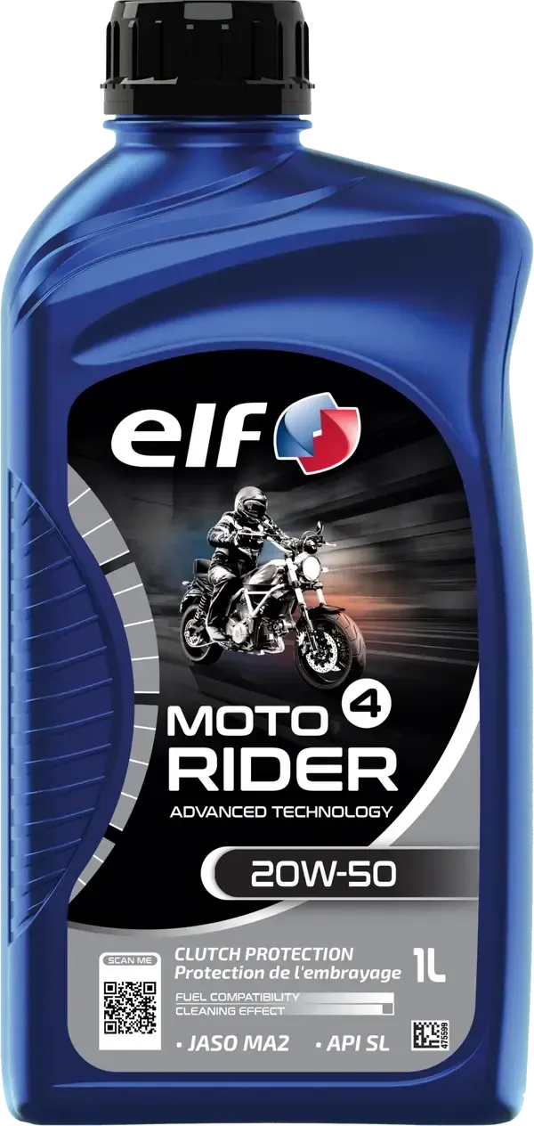 Elf Aceite Moto 4 Rider 20W-50 ADV TECH 1l