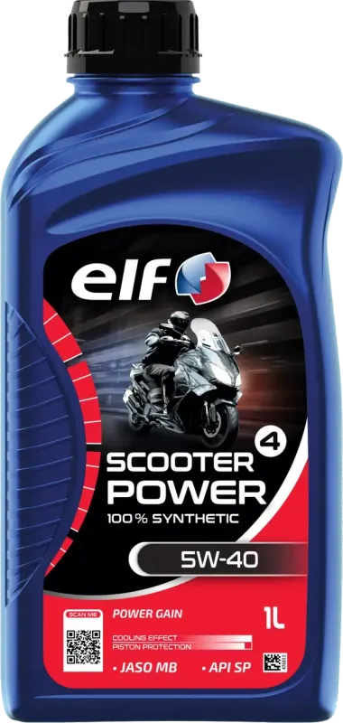 Elf Aceite Scooter 4 Power 5W-40 SYN 1l Elf Aceite Scooter 4 Power 5W-40 SYN 1l