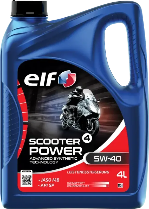 Elf Aceite Scooter 4 Power 5W-40 DE ADV SYN Elf Aceite Scooter 4 Power 5W-40 DE ADV SYN