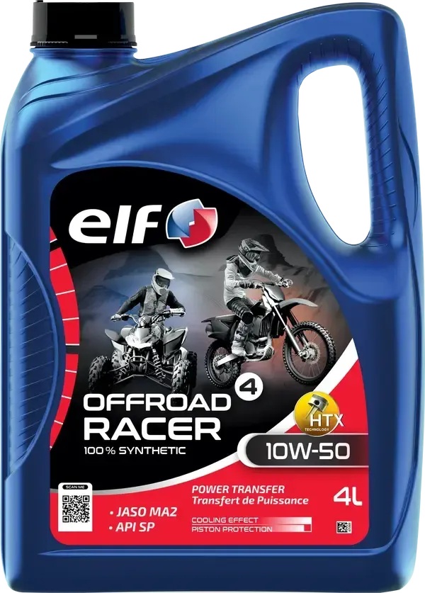 Elf Aceite Off-Road 4 Racer 10W-50 SYN 1l