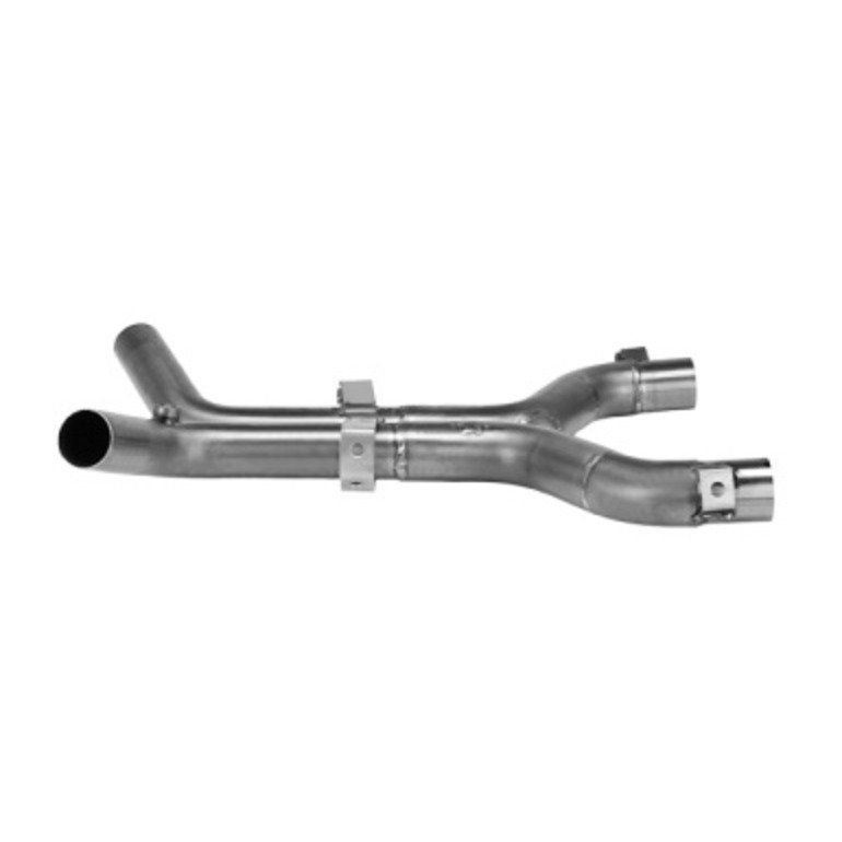 Conector central ARROW no homologados en acero inox. para MOTO GUZZI V7 25-26
