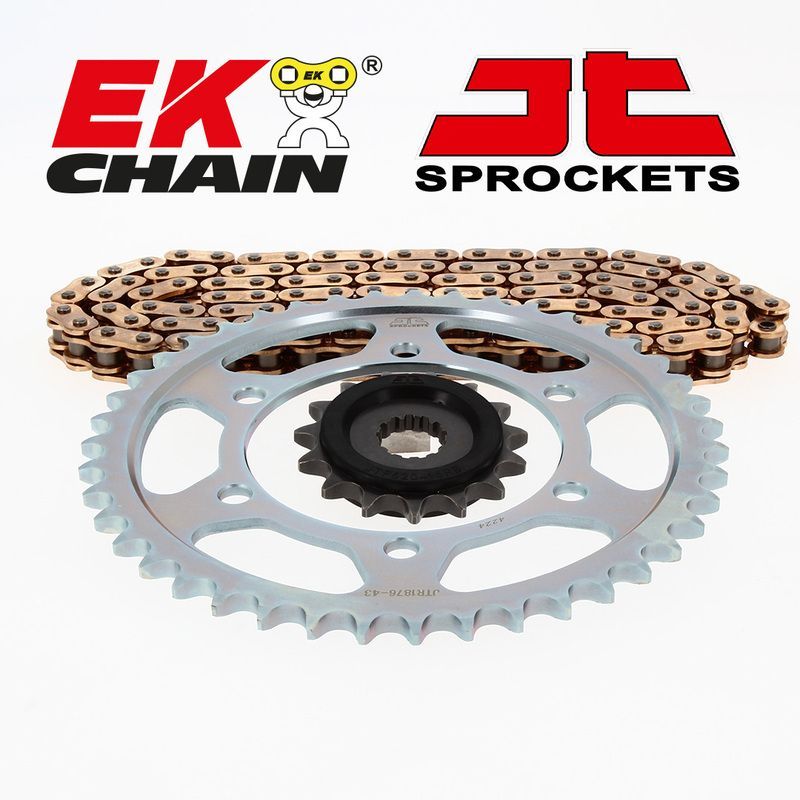 Kit cadena EK/JT 525SRX2 16/43-108 - corona standard para YAMAHA XSR 700 ABS
