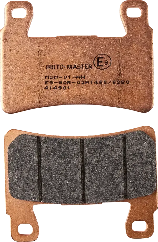 Pastillas de freno metálicas sinterizadas RoadPro MOTO-MASTER BRAKE PAD, FRONT, ROAD PRO SINTER RH
