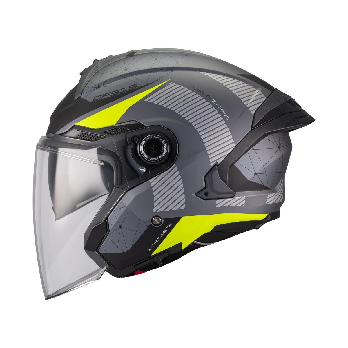 Casco Jet MT Helmets Cosmo SV ZAFIRO C3 Mate