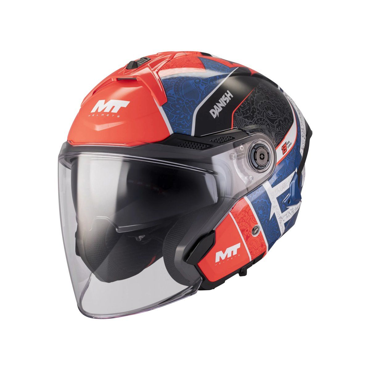Casco Jet MT Helmets Cosmo SV Danish_26_Season C5 Gloss