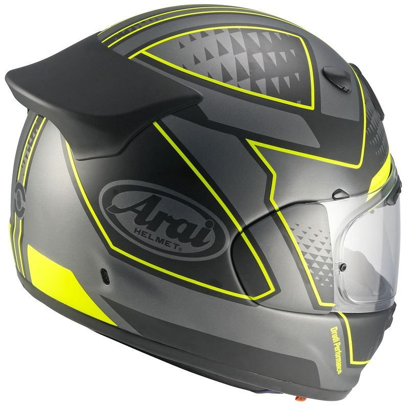 Casco ARAI Quantic Giu - amarillo