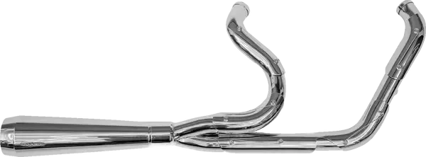 Sistema de escape 2 en 1 Assault TRASK EXHAUST 2-1 ASSAULT - HARLEY DAVIDSON SFTL 18-25 W/O SBAGS - POLISHED