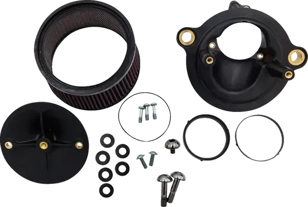 Kit filtro de aire Stealth sin tapa S&S CYCLE AIR CLEANER - STEALTH - M8 GEN II 2023-UP - BASE KIT