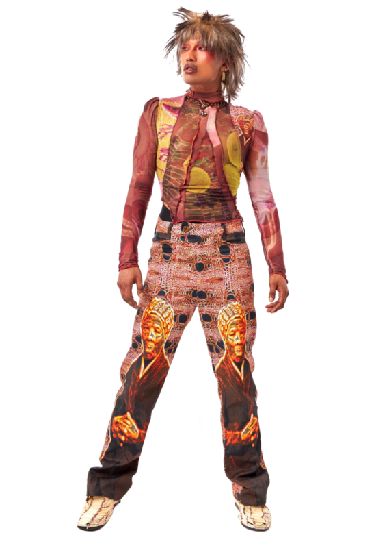CHAMELEON MESH TOP