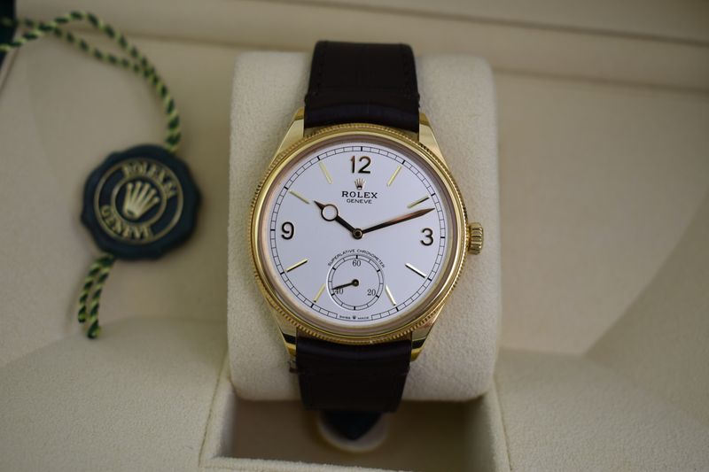 Rolex 1908 18k Gelbgold Fullset 2024 mit Erstkaufrechnung aus Deutschland