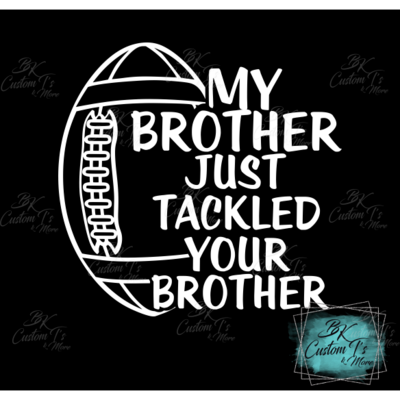 Brother Tackled Brother