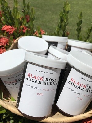 Black Rose Sugar Scrub
