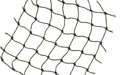 3/4 inch, 25 x 50 feet Stealth Net Nylon - Black Color, SQU 00230
