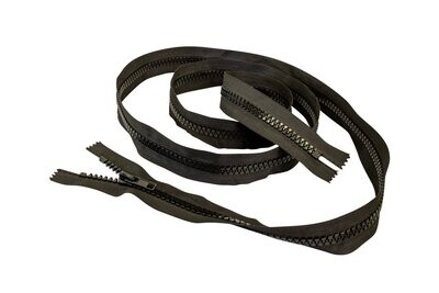 Zipper 6’  Black, Heavy Duty, SQU 00710