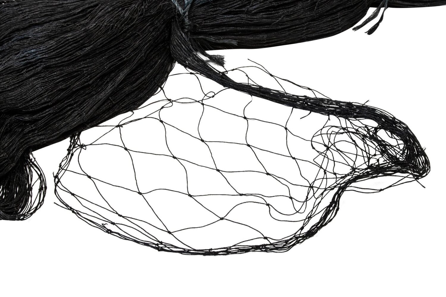 2 inch, 25 x 50 feet Stealth Net Nylon - Black Color. NEW  NEW NEW