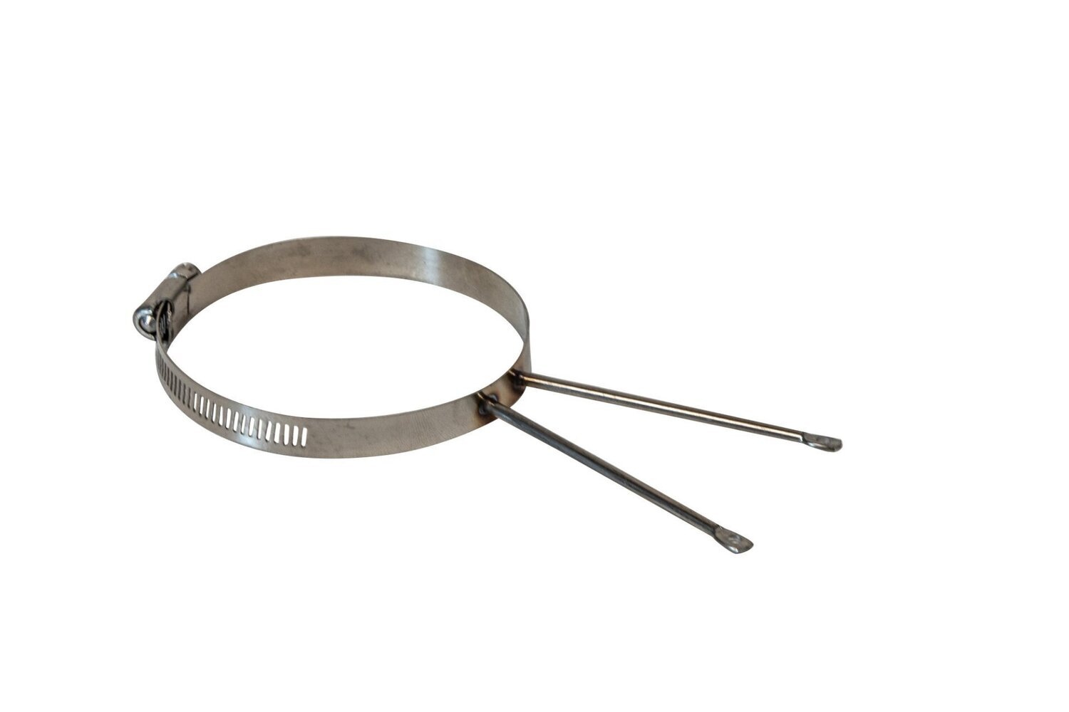 Railing Clamp 4 Inch Double Post Single Hole Stainless Steel - 10 per bag, SQU 00530
