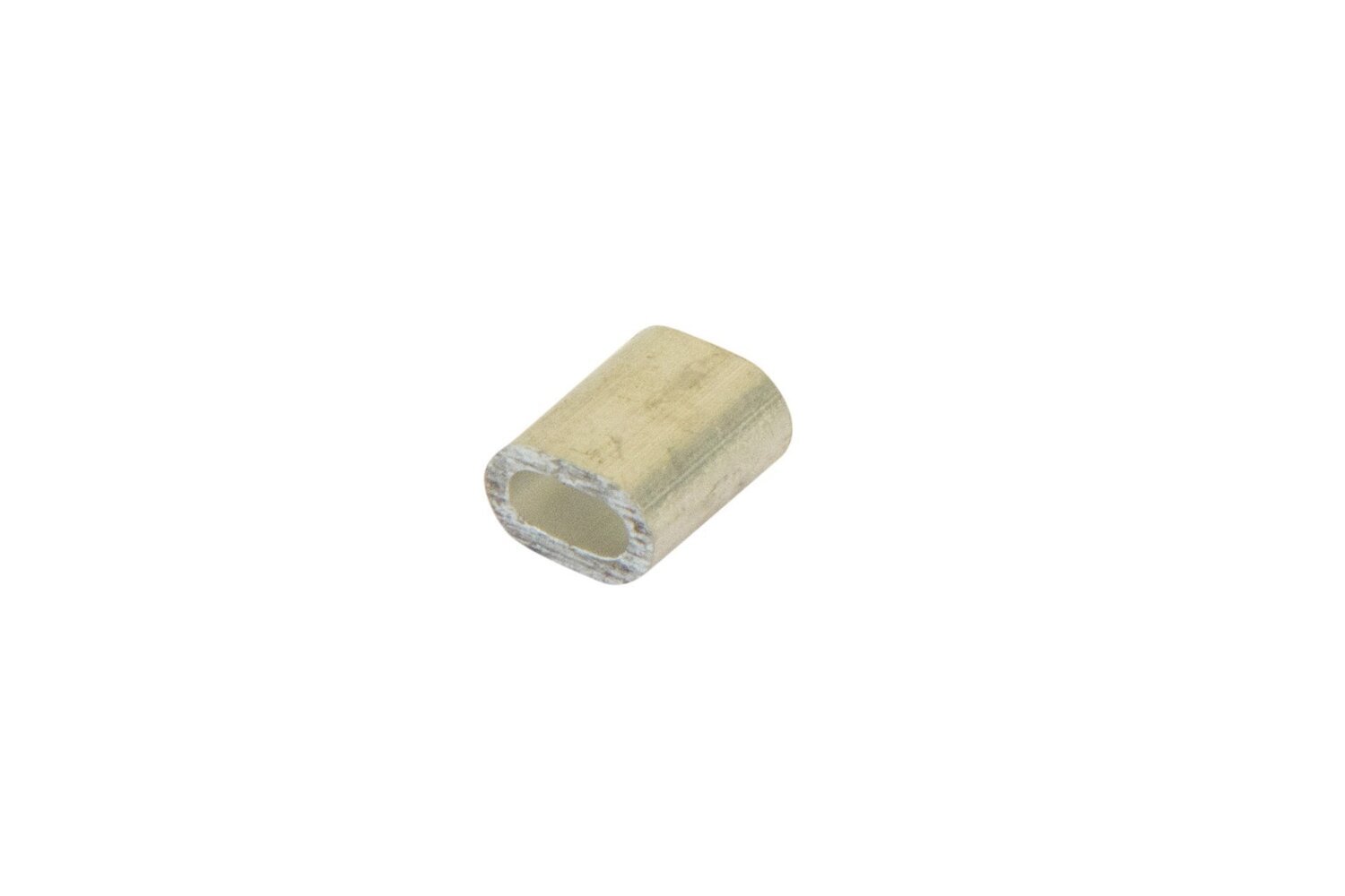Ferrules Aluminum for 3/32 Cable,  100 Per Bag 2.5mm