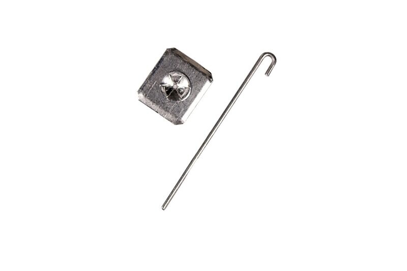 J Hooks with Black coated aluminum washer - 500 Sets per bag, SQU 05000