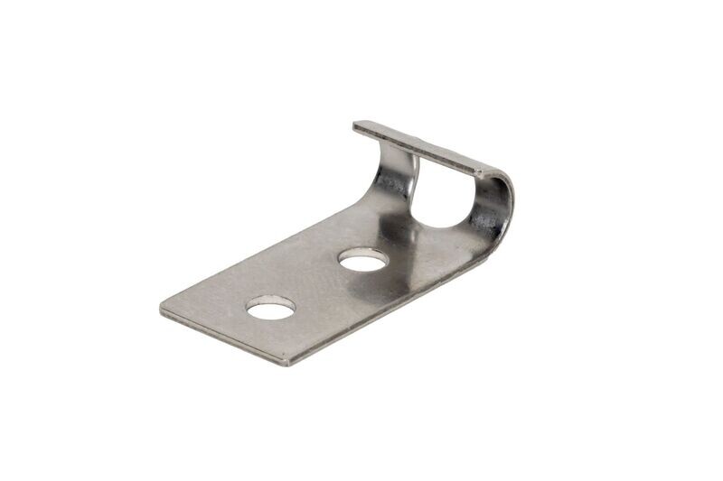 Multi-Purpose Bracket  2 Holes Stainless Steel  (100  Per  Box)