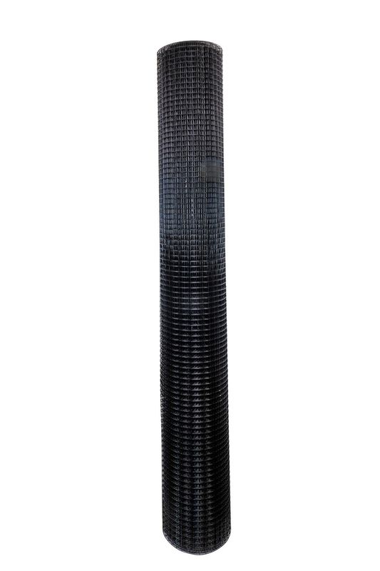Pallet Delivey Only 49 Unit Per Pallet PVC Coated  1/2 Inch Black Wire Mesh 48 inch wide 25 Feet Long.