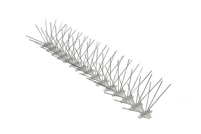 Bird Spikes  8-inch Wide Base  100 feet In Box  SQU 00340