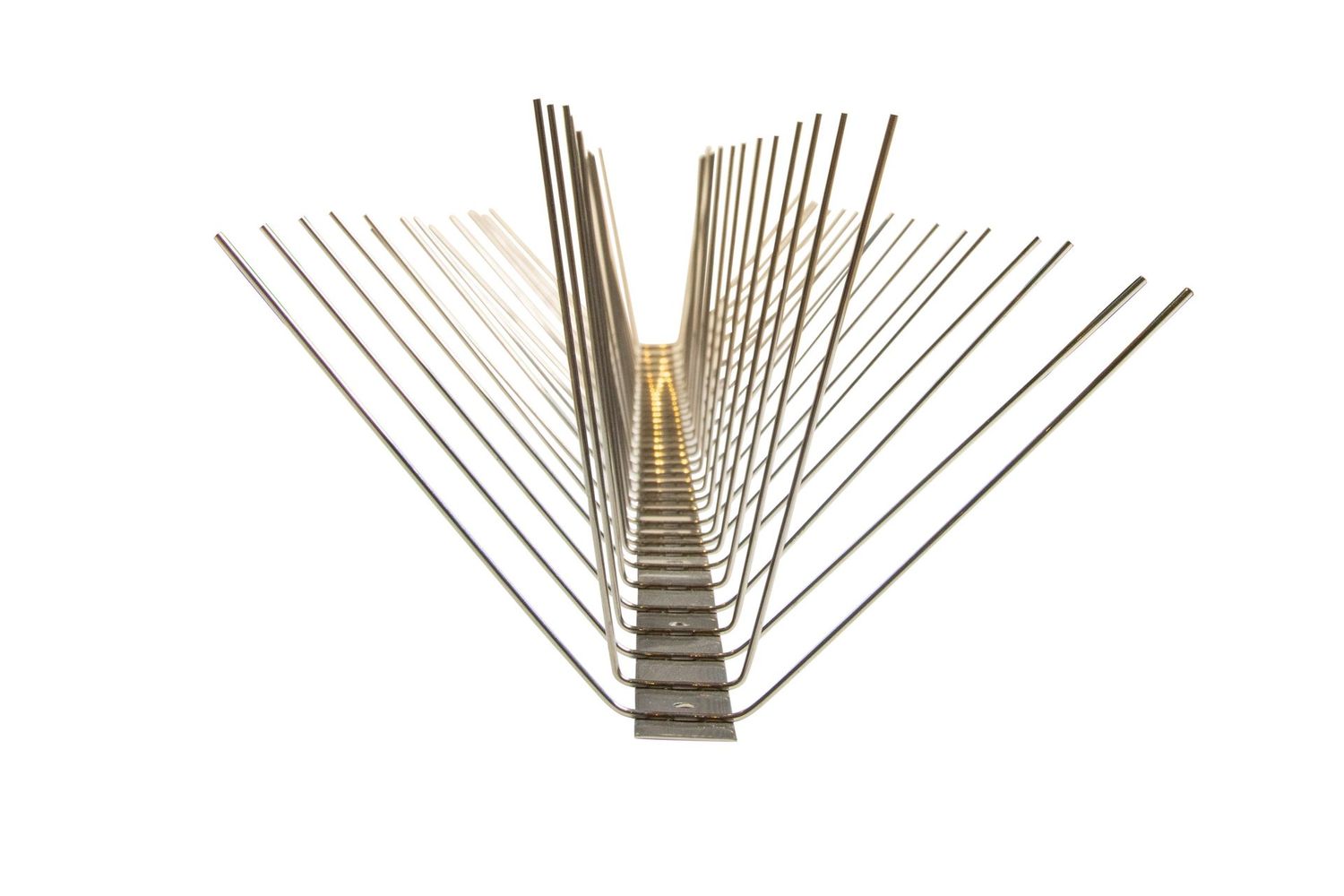 Dura Bird Spikes 4 Rows 6 Inches Wide Length 3 Feet 100 Feet Per Box 304 Wire