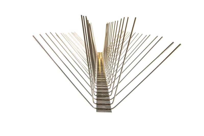 Dura Bird Spikes 4 Rows 6 Inches Wide Length 3 Feet 100 Feet Per Box 304 Wire Dura Bird Spikes 4 Rows 6 Inches Wide Length 3 Feet 100 Feet Per Box 304 Wire