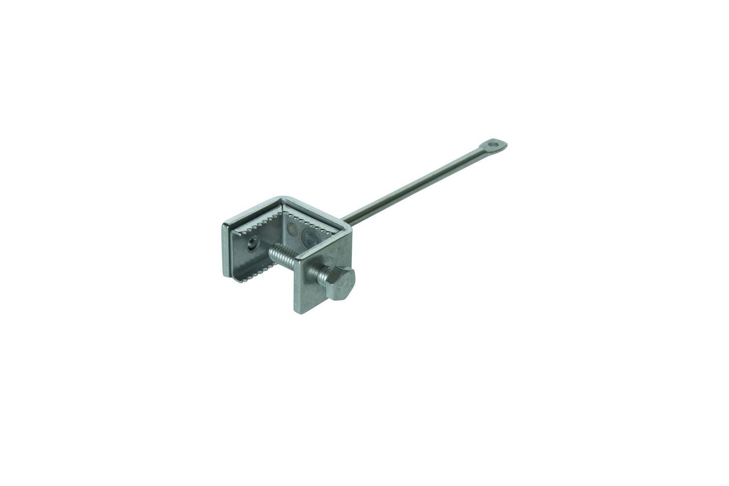 Vertical Post & Wire Clamp 10 Pcs Per Bag. SS