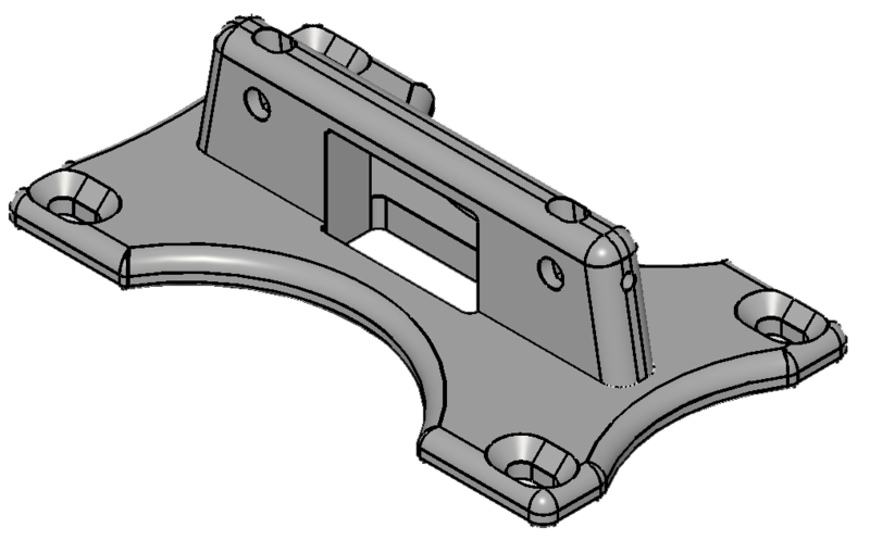 Plate to Short Tuttle Adapter