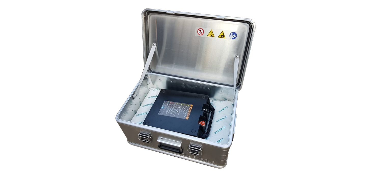 Zarges Fireproof Battery Case