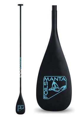 Carbon paddle with anti twist shaft + transport bag