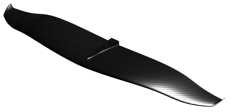 Carbon Kitefoil Race Front Wing for Arrow