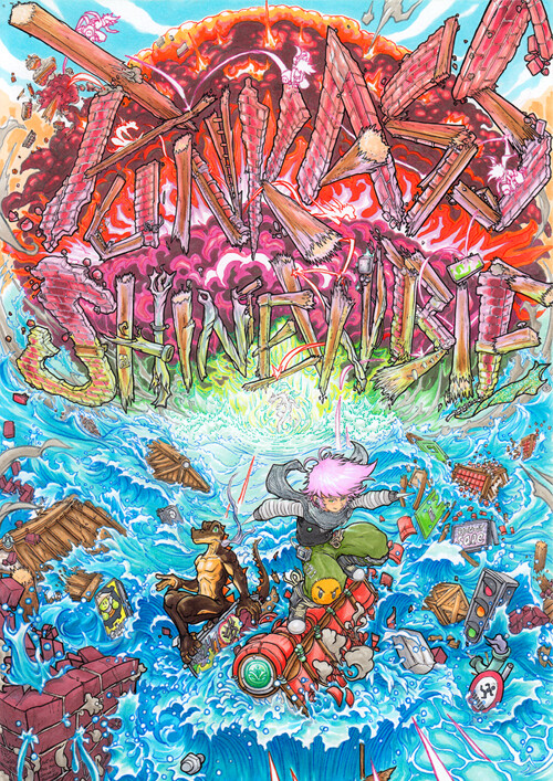 Punkass Shinewbie - The wave
