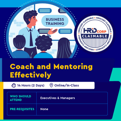 Coach And Mentoring Effectively