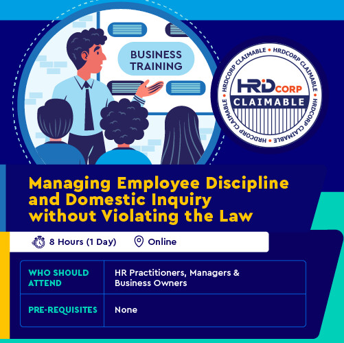 Managing Employee Discipline and Domestic Inquiry without Violating the Law