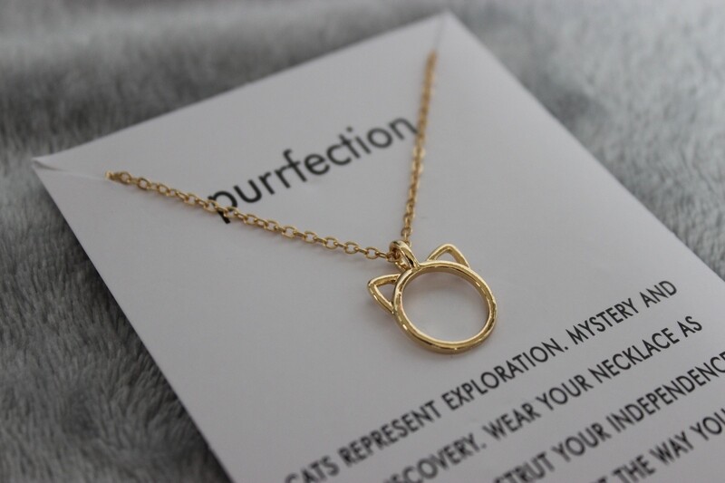 Kitty Necklace - Gold