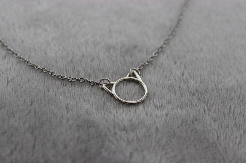 Kitty Necklace - Silver