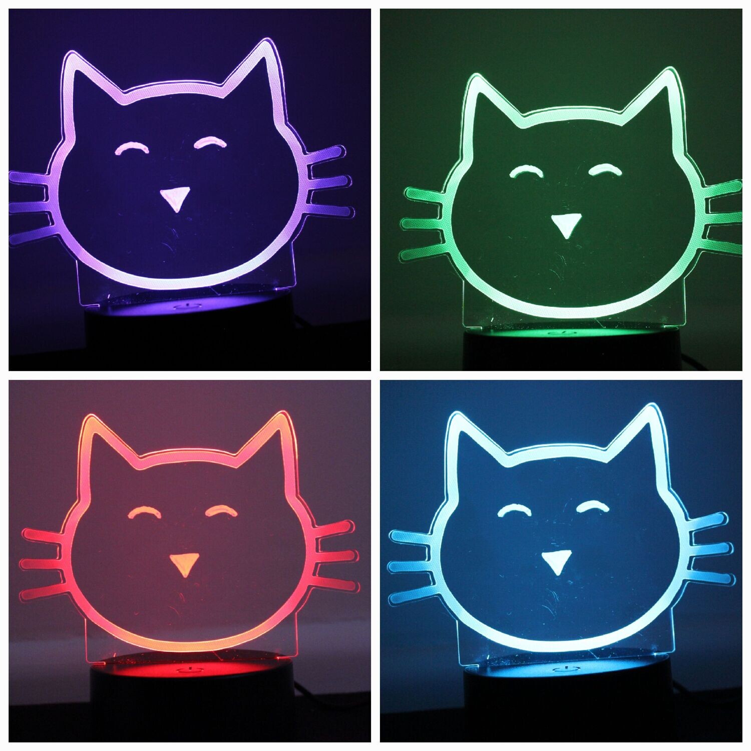 Kitty Light - Writable Coloured