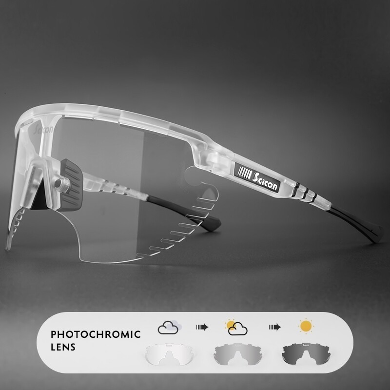 Style 01, Clear Photochromic Cycling Glasses