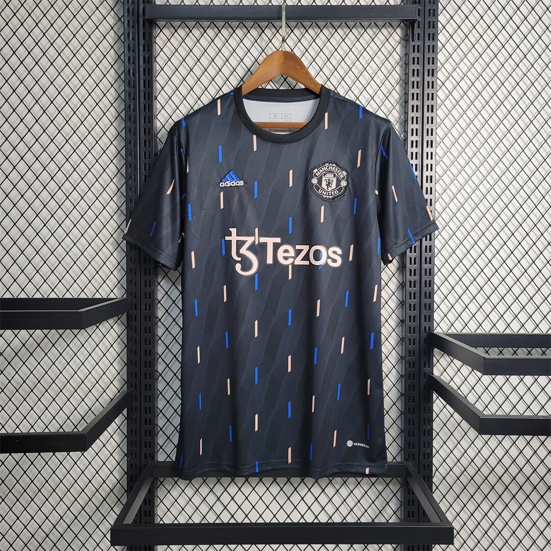 Man united blue and white best sale kit