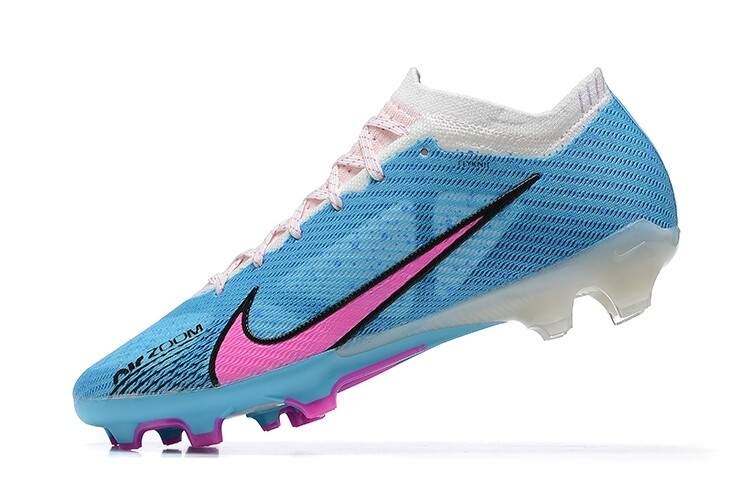 Air Zoom Blue, Pink and White Soccer Boot