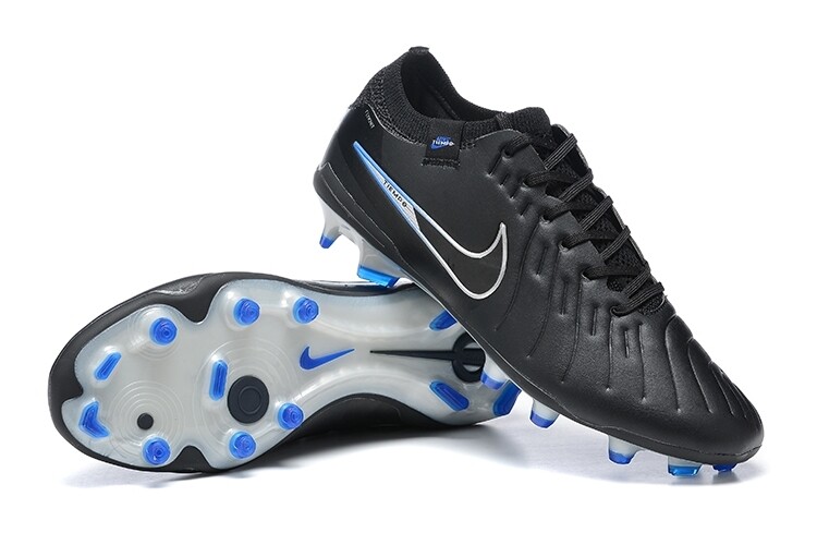 Tiempo Legend Black and Blue Soccer Boot